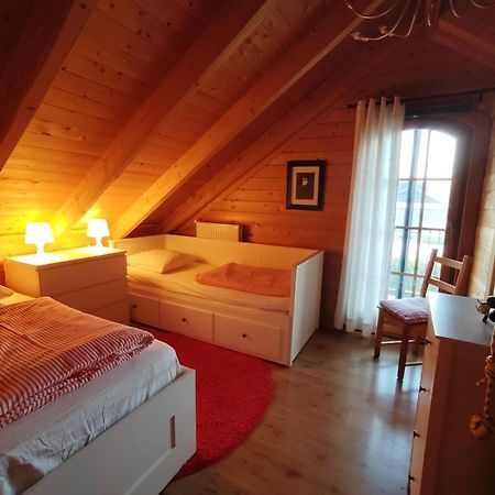 Ferienhaus Lathum Frueher Chalet Familienzeit Eksteriør bilde
