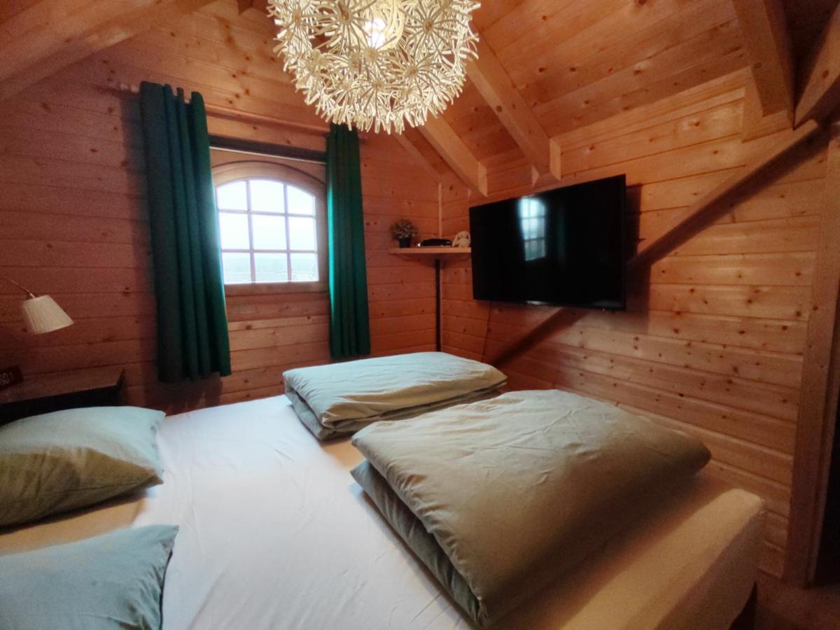Ferienhaus Lathum Frueher Chalet Familienzeit Eksteriør bilde