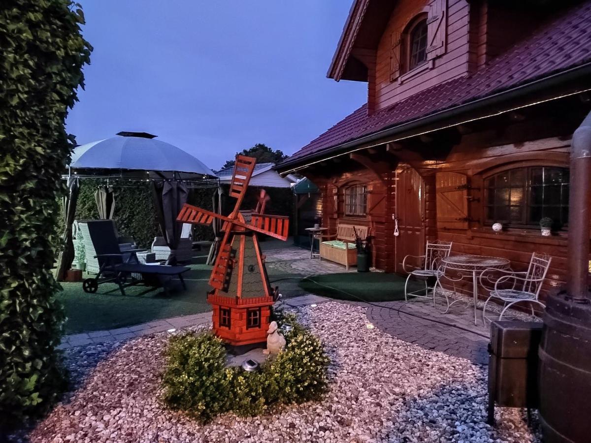 Ferienhaus Lathum Frueher Chalet Familienzeit Eksteriør bilde