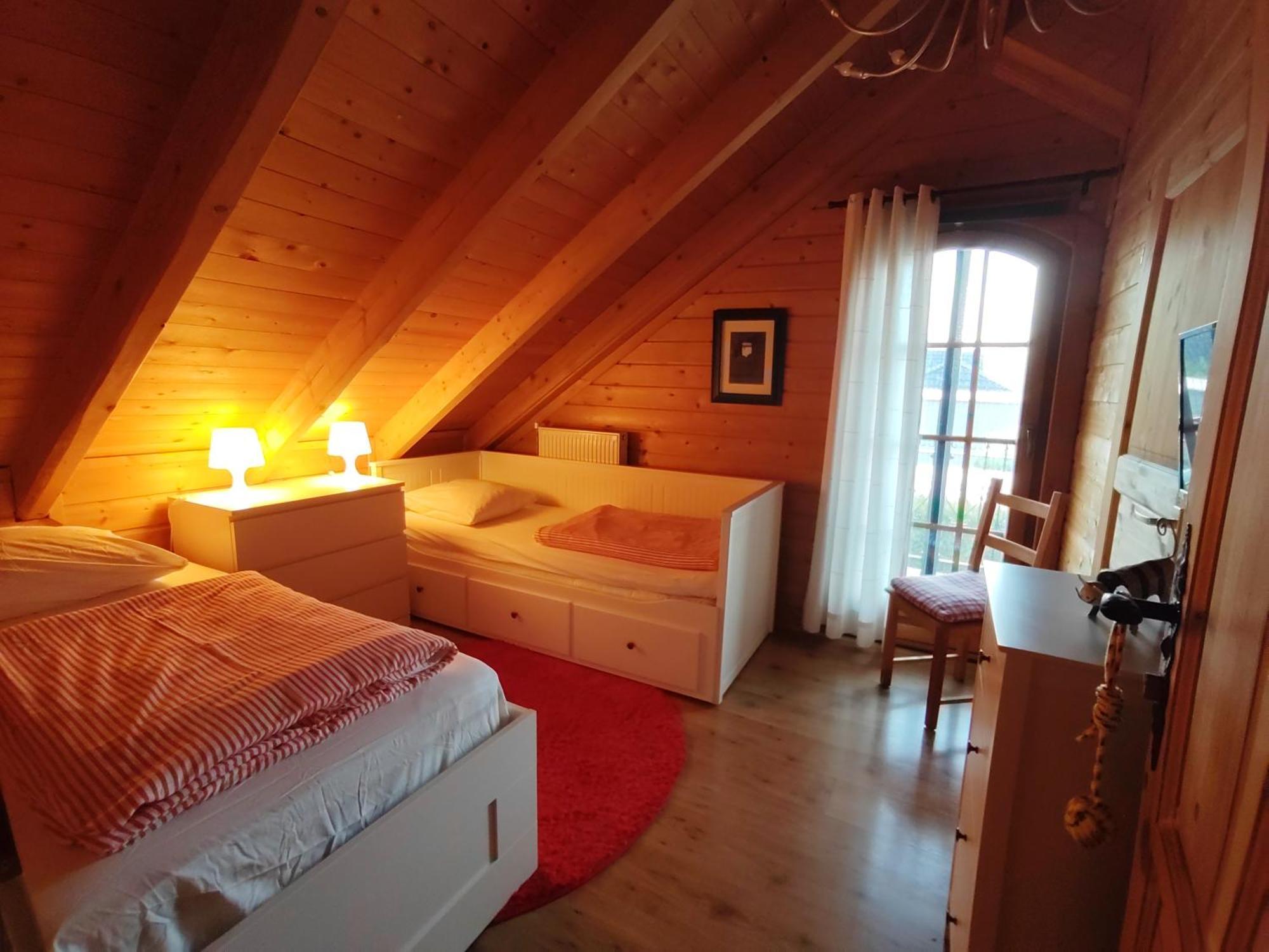 Ferienhaus Lathum Frueher Chalet Familienzeit Eksteriør bilde