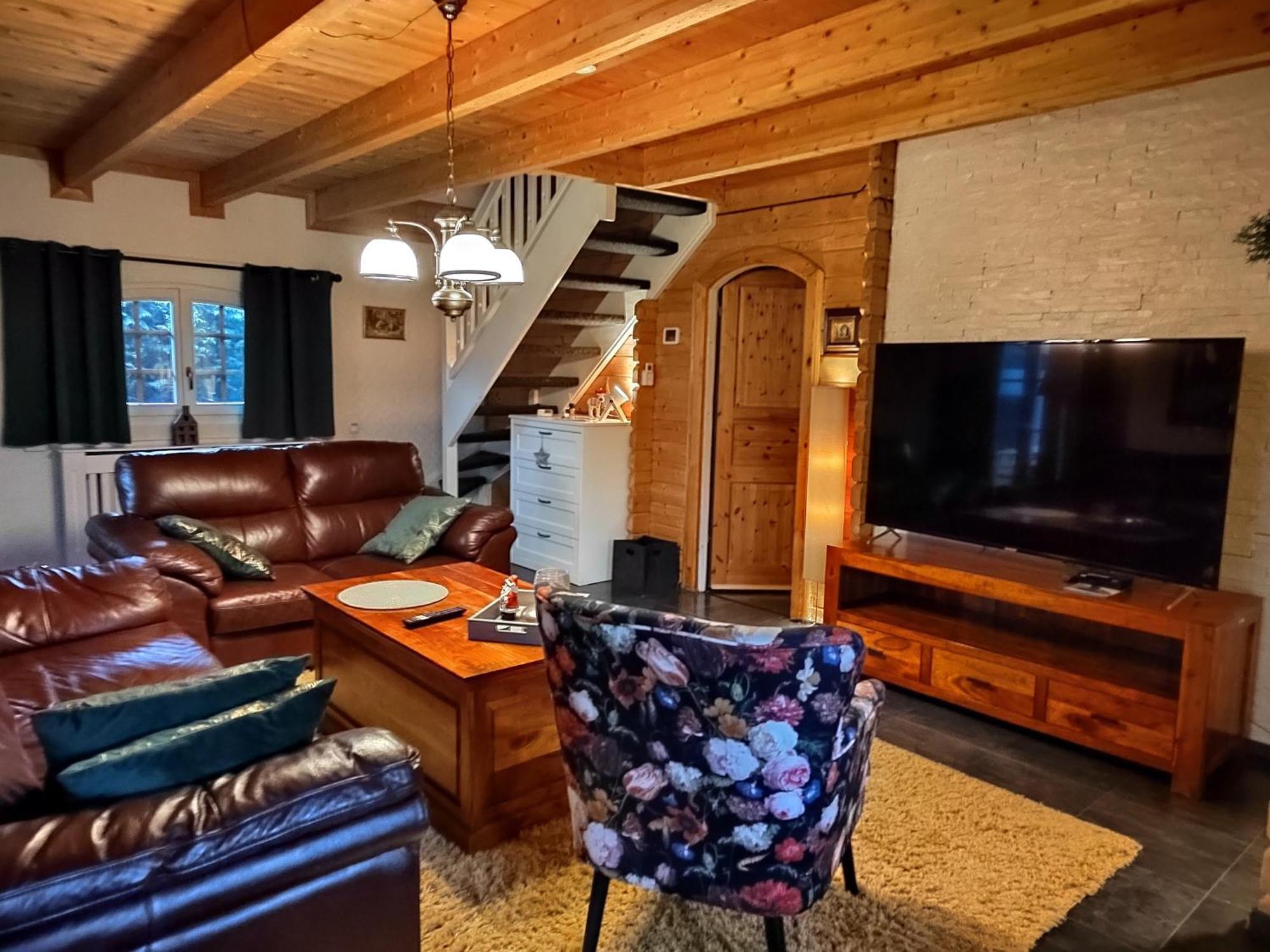 Ferienhaus Lathum Frueher Chalet Familienzeit Eksteriør bilde