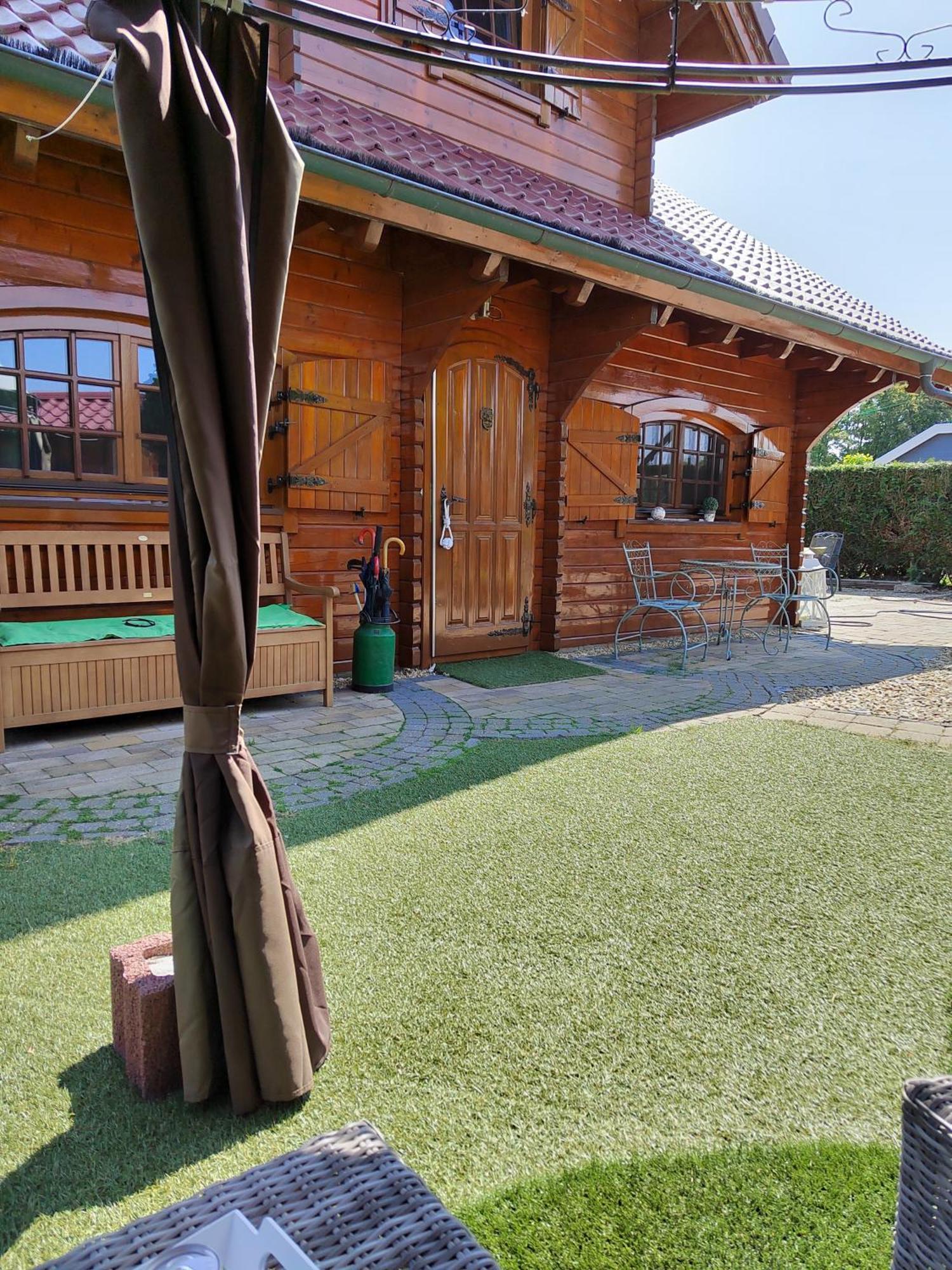 Ferienhaus Lathum Frueher Chalet Familienzeit Eksteriør bilde