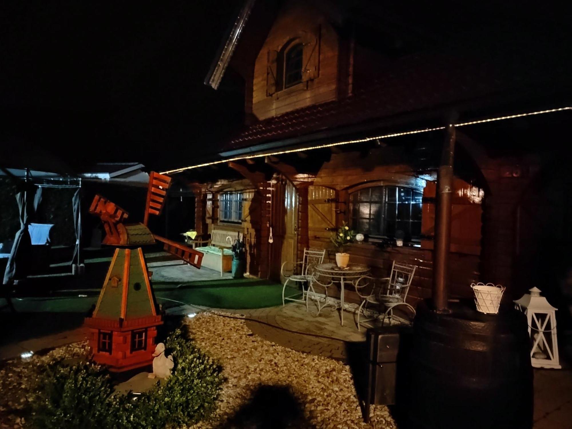 Ferienhaus Lathum Frueher Chalet Familienzeit Eksteriør bilde